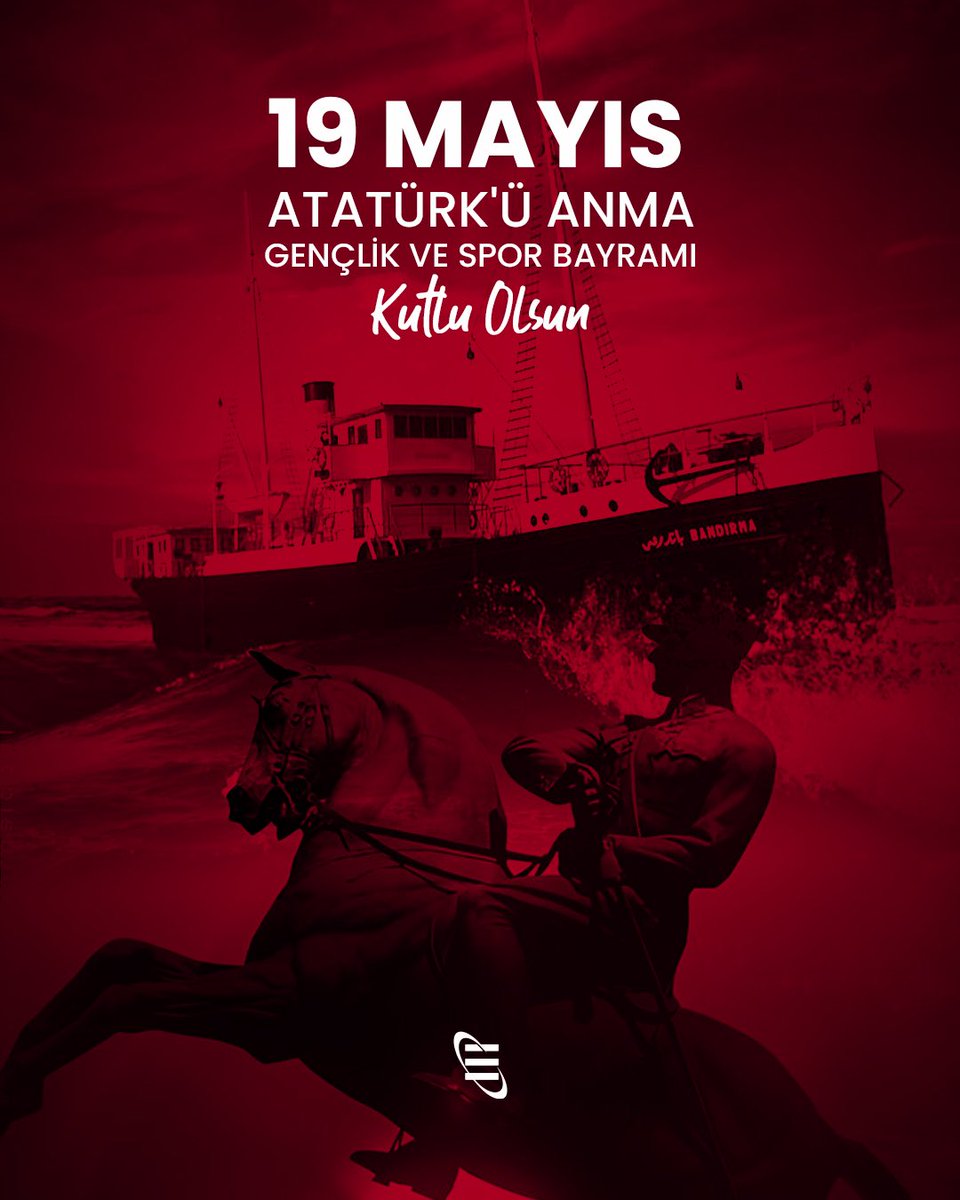 19 Mayıs, sadece bir tarih değil; bir fikrin, bir umudun ve bir başlangıcın adıdır..Atılan her adımda daha güçlü bir gelecek için çalışan, düşünen ve geliştiren gençlere inancımız sonsuz.19 Mayıs Atatürk’ü Anma, Gençlik ve Spor Bayramı kutlu olsun.

19 May is not just a date; it