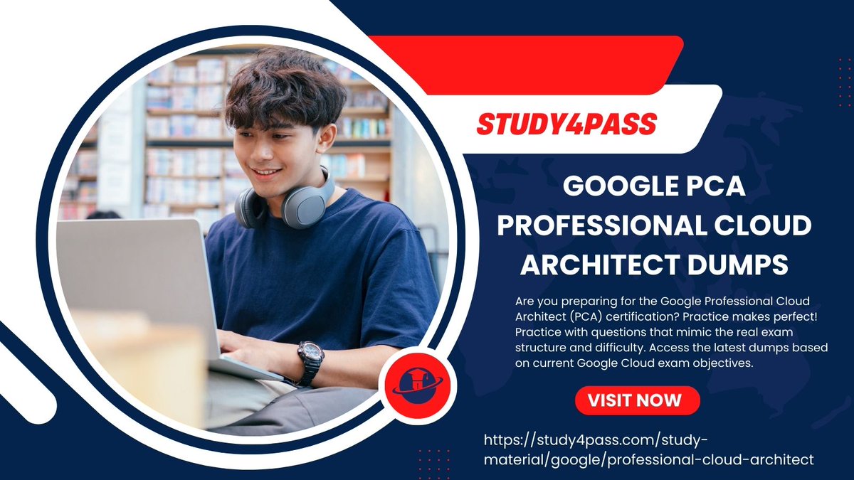 cr5736403's tweet photo. Get the latest Google PCA Professional Cloud Architect Dumps to study smart and pass fast. Trusted material, proven results. #GooglePCA #CloudArchitect #GoogleCloud #CertificationDumps #Study4Pass #ITcertification #CloudCerts #PCAExamPrep https://t.co/aDjAPVfIDi