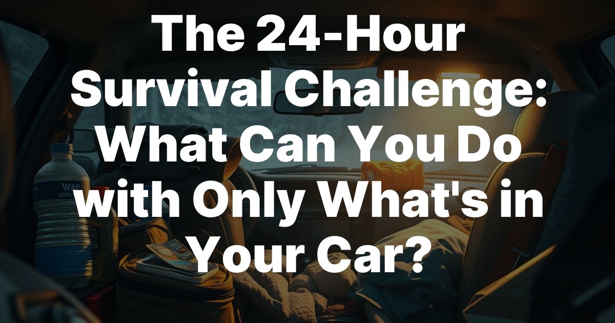 PrepperSensible's tweet image. 🚗💥 Could you survive 24 hours with ONLY what's in your car right now?

No stores. No calls. Just your trunk, glovebox &amp;amp; grit.

Take the 24-Hour Survival Challenge and see how ready you are:

👉 thesensibleprepper.com/the-24-hour-su…

#Prepping #SurvivalChallenge #SHTF