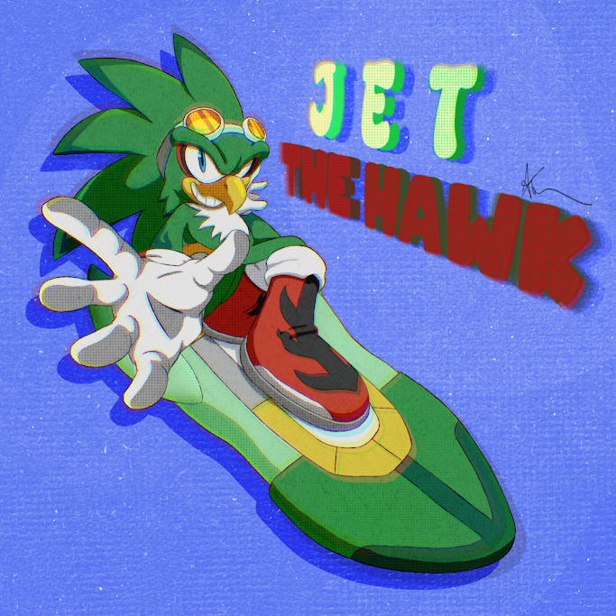 RealEpicDucc's tweet photo. This is my friend his name is Jettison Q. Hawkington : )
#jetthehawk #SonicTheHedgehog #SEGAFanArt https://t.co/VwvW5peaxc