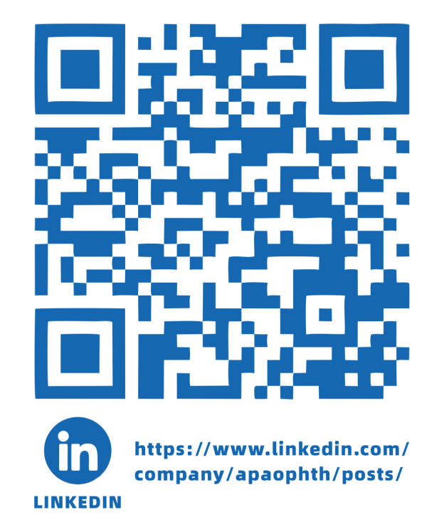 🌐 APAO is now on LinkedIn!

Follow us for updates on ophthalmology events, research opportunities, and the latest from the APAO community.

🔹 APAO Congress news
🔹 Fellowships &amp; research
🔹 Eye health in the Asia-Pacific

📲 Scan the QR code or visit:
linkedin.com/company/apaoph…