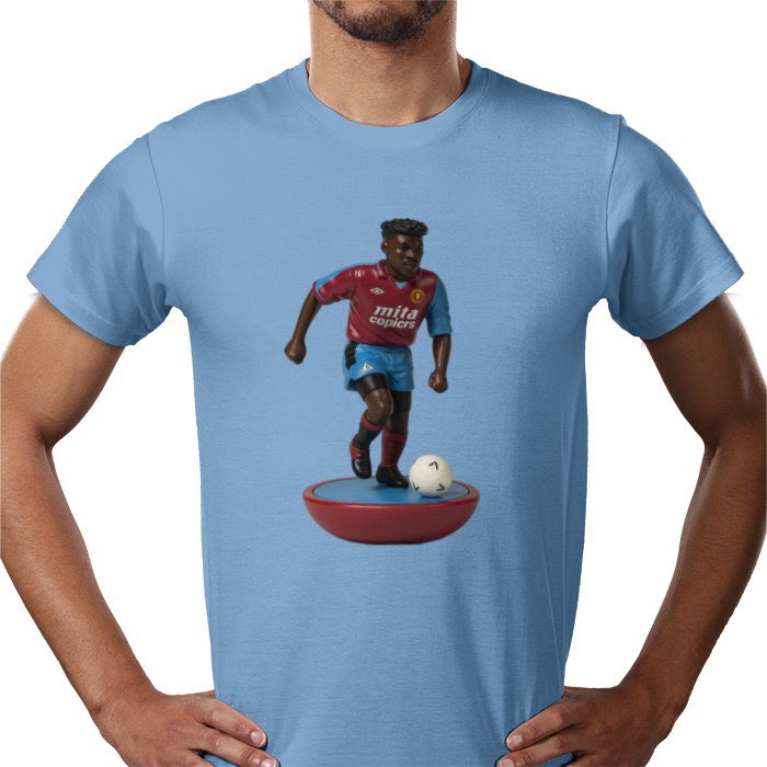 thefruitboiler's tweet photo. Tony Daley Subbuteo T-Shirt
https://t.co/akk0og8RxP
#Wear #Fashion #Football #Footballfashion #clothing #Tshirt #Tshirtshop #Footballtshirt #RetroFootball #Retro #Nostalgic #Nostalgia #Culthero #TonyDaley #Daley #AstonVilla #Villa #Villains #AVFC https://t.co/WTLC4fFcGJ