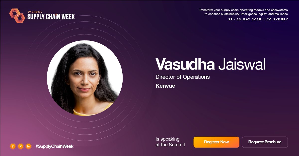 learningscc's tweet image. Meet two speakers joining us at the #SupplyChainWeek!
🔹Ueda Toshiro, Head of Operations Planning Group Division at Coca-Cola Bottlers Japan
🔹Vasudha Jaiswal, Director of Operations at Kenvue
