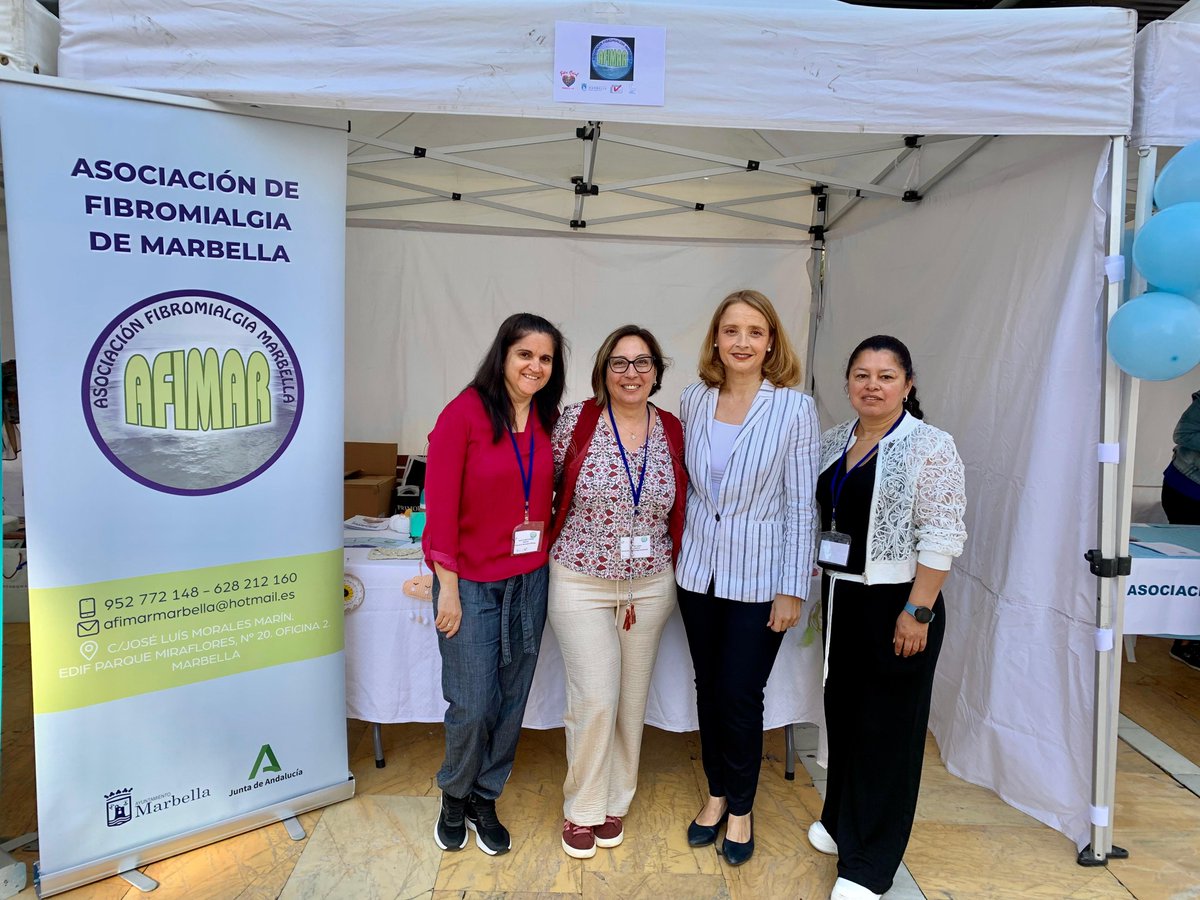 AFIMARMARBELLA's tweet photo. EL PASADO VIERNES 16 DE MAYO ESTUVIMOS EN LA FERIA SOCIAL, PARA INFORMAR A TODOS LOS QUE ASISTIERON A NUESTRO STAND, SOBRE LAS ACTIVIDADES QUE REALIZAMOS EN NUIESTRA ASOCIACIÓN. GRACIAS A TODOS LOS QUE PARTICIPASTEIS. https://t.co/miLEpRcUW2