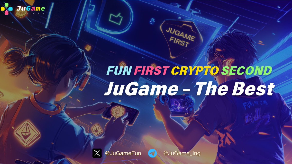 JuGameFun's tweet photo. 🎮 Fun first, crypto second.
JuGame packs fast‑paced gameplay and baked‑in blockchain rewards.
⚡️ Diverse modes
⚡️ Smooth performance
⚡️ Perfect for casual and competitive players
Jump in & start earning today! 🚀
#JuGame #GameFi #Web3Gaming #PlayToEarn https://t.co/jHjIPmSUeR