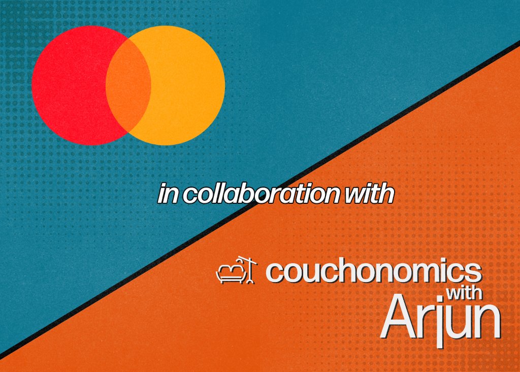 Mastercard returns as a proud sponsor of #Couchonomics!

Join us as we unlock fresh perspectives on global finance and innovation. Missed J.K. Khalil's interview from last season? Catch up here youtube.com/watch?v=WdvlJL… and stay tuned for what's next.

#Mastercard #Innovation