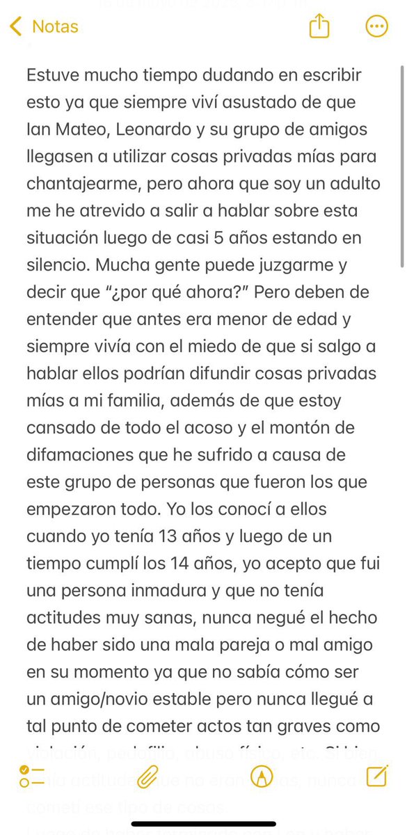 letscallitkarm4's tweet photo. Testimonio de Damien. https://t.co/rfYUrruYXP