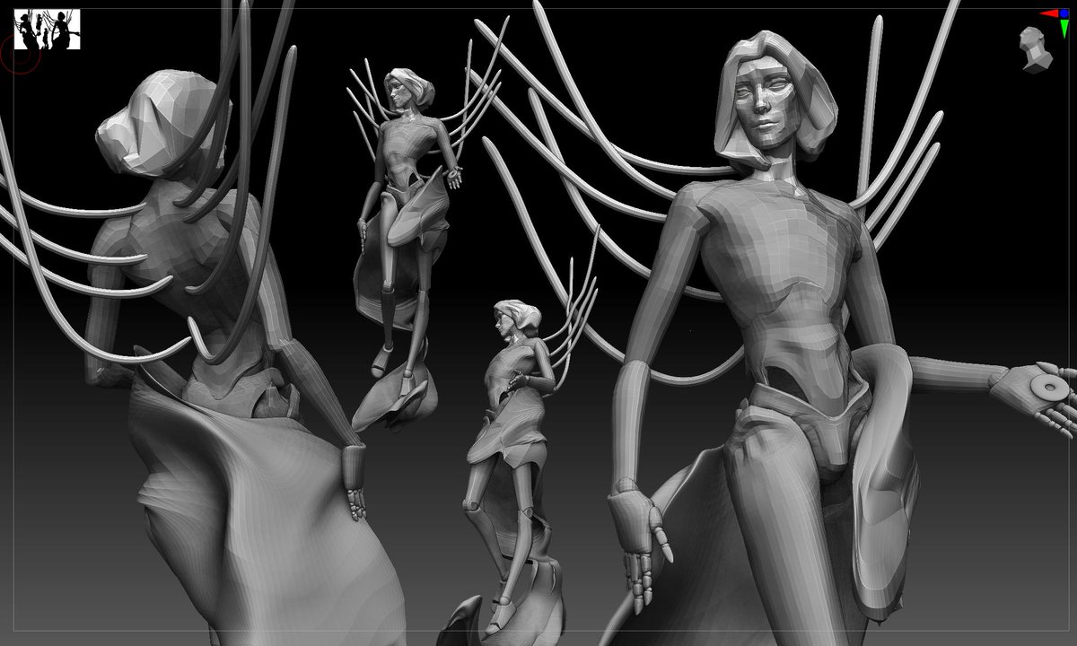 freaxtyle's tweet photo. #wip #jayvuk #viktorarcane #viktornation minor changes to pose and added wires as wings https://t.co/BmsYSXfOGp