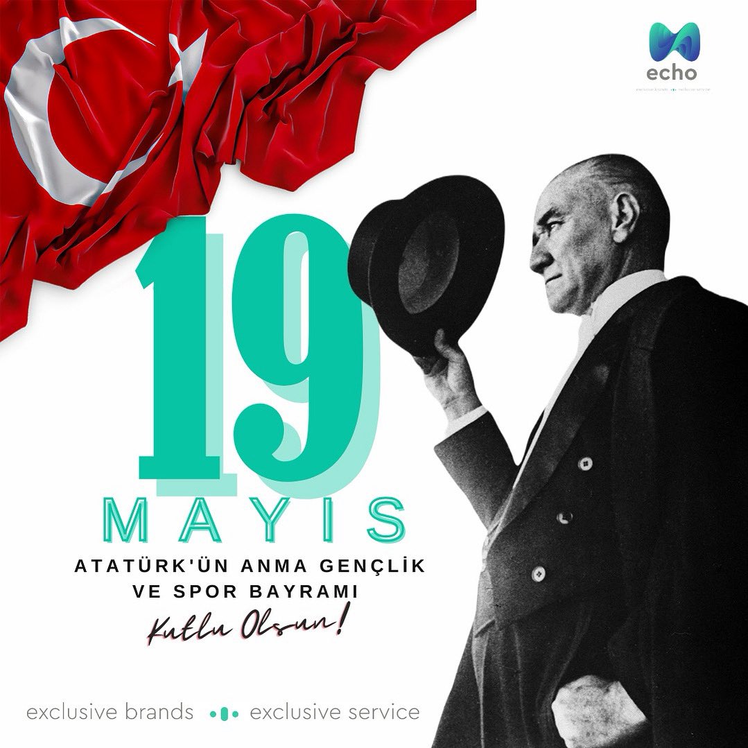 19 Mayıs 1919, bir milletin yeniden ayağa kalktığı gündür.
Geleceğe umutla bakan gençliğe armağan edilen bu anlamlı gün,
azmin, bağımsızlığın ve birlik ruhunun simgesidir.
EchoCCS olarak,
başta Gazi Mustafa Kemal Atatürk olmak üzere tüm kahramanlarımızı saygı ve minnetle anıyoruz