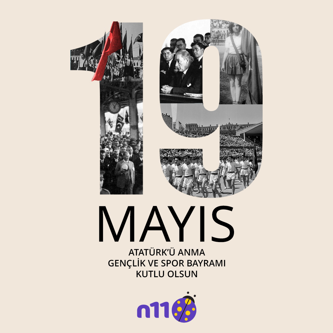 19 Mayıs Atatürk’ü Anma, Gençlik ve Spor Bayramımız kutlu olsun!