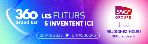 Steph_Dommange's tweet image. J-1 du #360GrandEst : le @GroupeSNCF sera présent pour ce RDV incontournable de l'innovation et de la transformation dans le #GrandEst demain à #Strasbourg !
Au programme :
- Venez découvrir sur notre stand certains de nos projets innovants :
⚙️l’usage de la #5G industrielle à…
