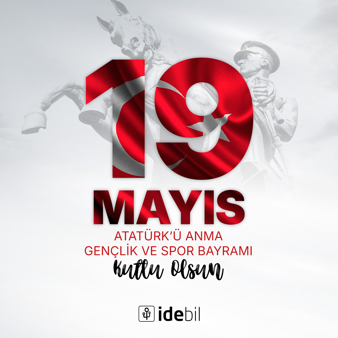 idebiltr's tweet photo. 19 Mayıs Atatürk'ü Anma, Gençlik ve Spor Bayramı Kutlu Olsun. 🇹🇷 https://t.co/s4LA1xjrp1