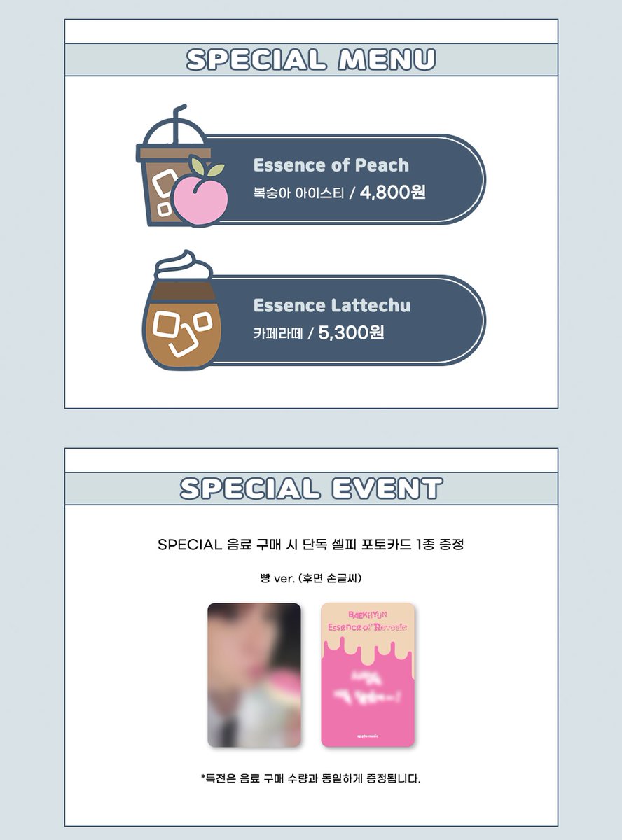 callmesnowberry's tweet photo. Baekhyun 5th album Apple music luckydraw proxy order

📌 3 photobook with 3 pob $52
📌 Drink photocard $8
📌 Paypal/WW shipping

Dm me for order https://t.co/EjBKLQ8uM8