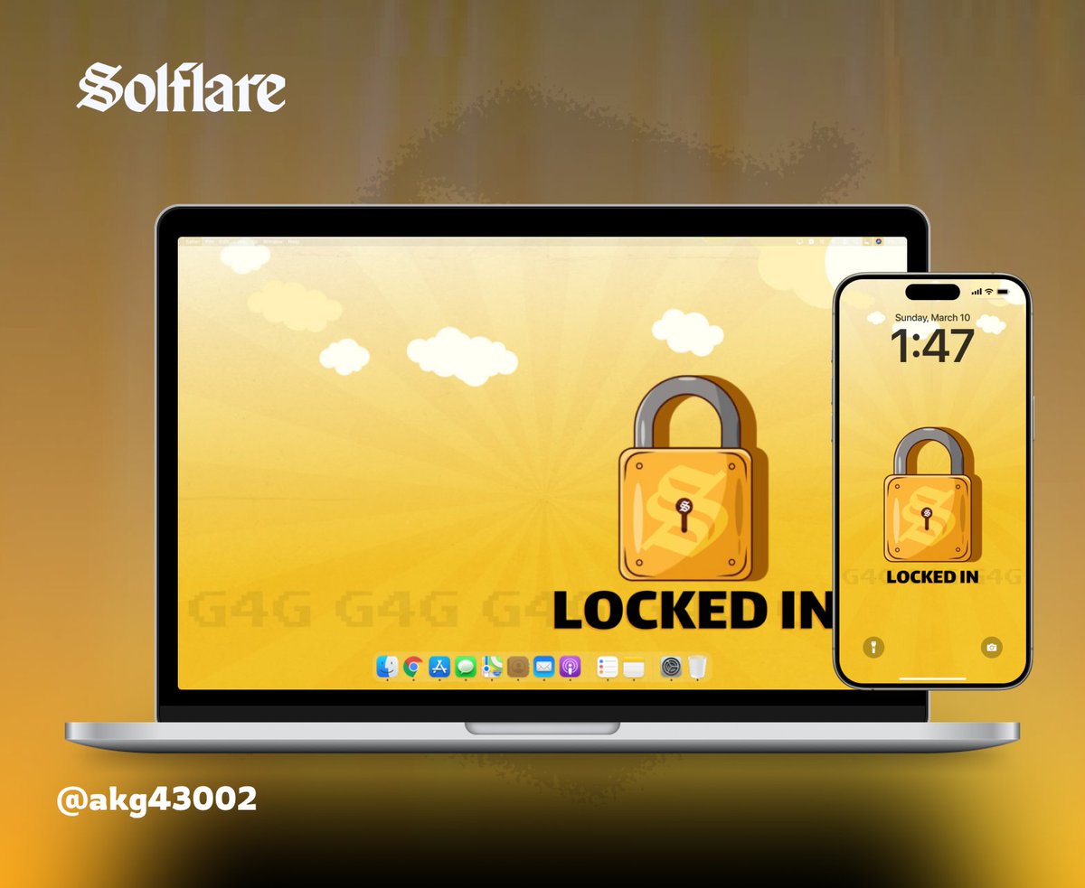 Ahmed (AKG) (@akg43002) on Twitter photo Just made a few <a href="/solflare/">Solflare - The Solana Wallet</a> wallpapers curious what you think.
If you’d like to use any of them, just let me know and I’ll send the files your way.
G4G 👑 Just made a few <a href="/solflare/">Solflare - The Solana Wallet</a> wallpapers curious what you think.
If you’d like to use any of them, just let me know and I’ll send the files your way.
G4G 👑