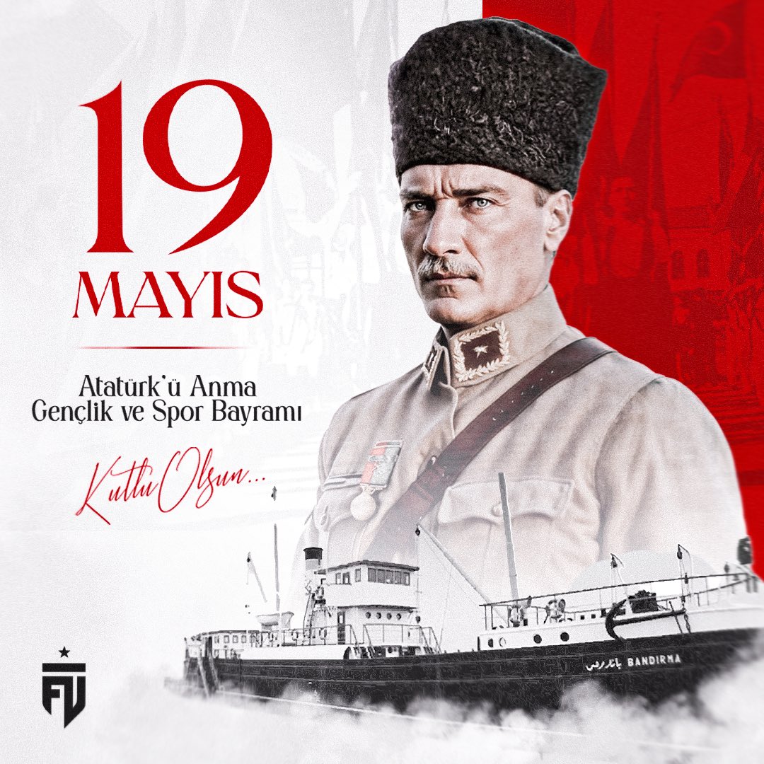 Açtığın yolda, gösterdiğin hedefe…

19 Mayıs Atatürk'ü Anma, Gençlik ve Spor Bayramımız kutlu olsun! 🇹🇷