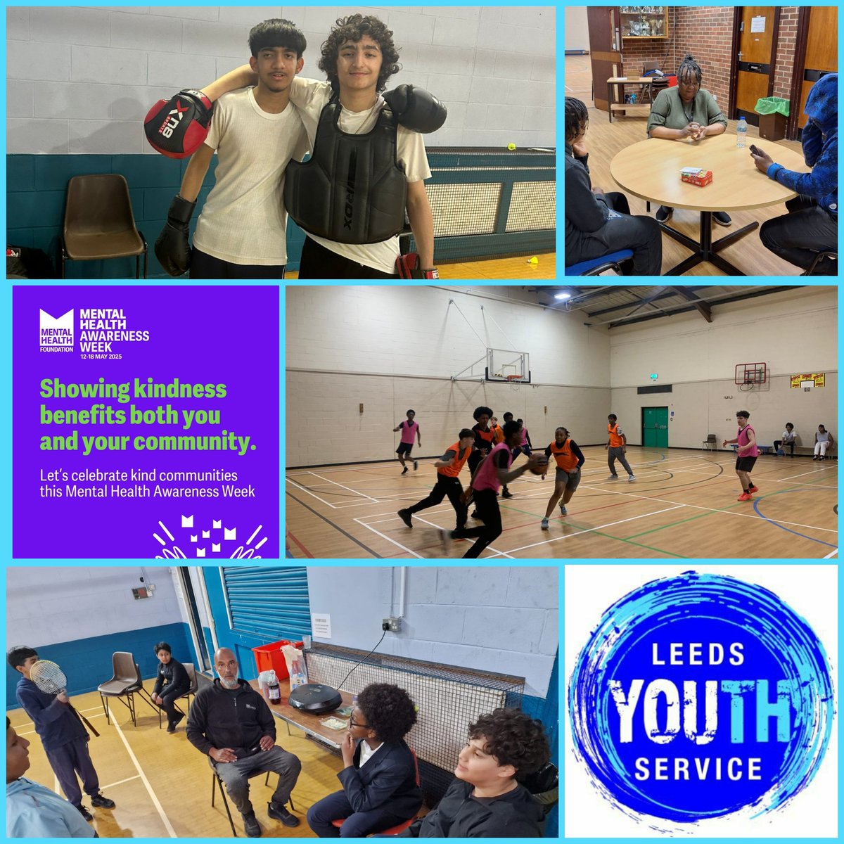 Sports &amp; exercise were common responses from #Youngpeople when discussing positive strategies as part of #MentalHealthAwarenessWeek 

#Youngpeople from our Islamic &amp; Mandela Centre provisions told #Youthworkers how important this was to them

#Youthwork
#ChapelAllerton