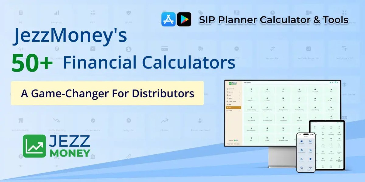 jezzmoney_'s tweet image. 𝗘𝗺𝗽𝗼𝘄𝗲𝗿 𝗬𝗼𝘂𝗿 𝗙𝗶𝗻𝗮𝗻𝗰𝗶𝗮𝗹 𝗗𝗲𝗰𝗶𝘀𝗶𝗼𝗻𝘀!
Discover how JezzMoney&apos;s Financial Calculators transform distributors&apos; management of loans, interest, and repayments. Simple tools, smarter choices. 💡💰

Learn More: jezzmoney.com/blog/jezzmoney…

#financecalculator