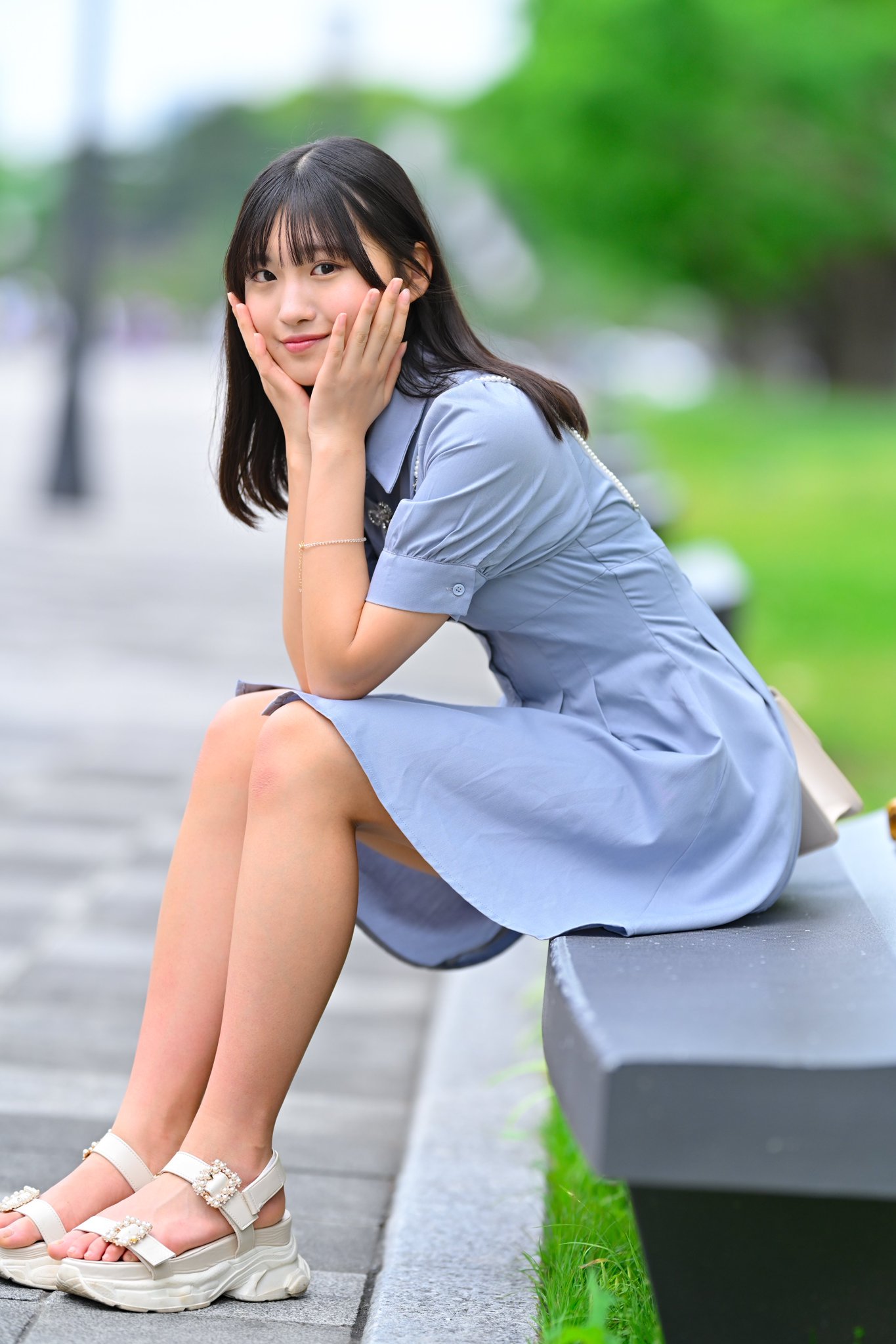 yurika akutsu ビーニー 皆さんおはようございます☀ 暑すぎて顔が歪んでおります🤣 夏用