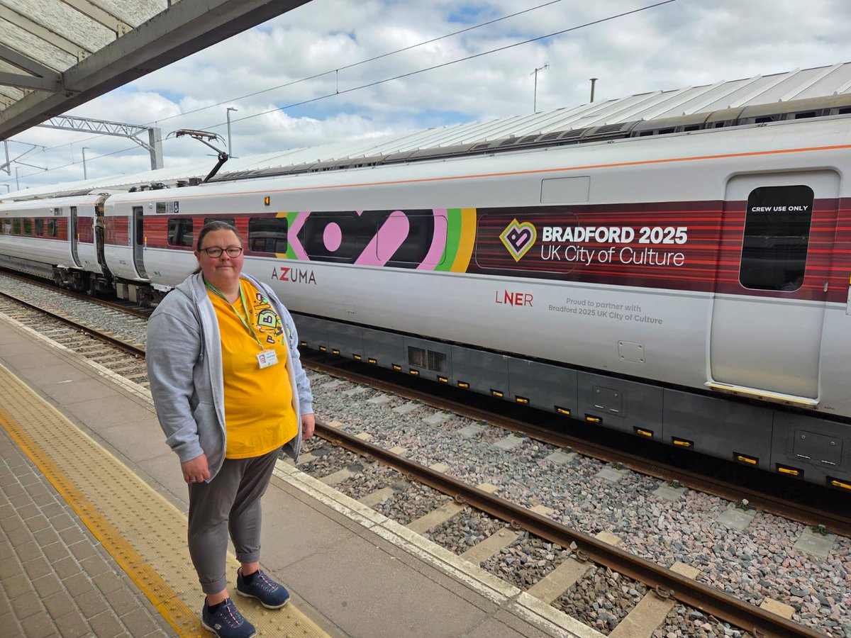Emmerson Walgrove (@ewwalgrove) on Twitter photo Both Pam and <a href="/ewwalgrove/">Emmerson Walgrove</a> are at Bradford Foster Square Train Station today waving off the first new <a href="/LNER/">London North Eastern Railway</a> increased train service from Bradford to London for <a href="/bradford2025/">Bradford 2025</a>
Meaning that <a href="/LNER/">London North Eastern Railway</a> weekday and Saturday services will increase from two to seven between Bradford Forster Both Pam and <a href="/ewwalgrove/">Emmerson Walgrove</a> are at Bradford Foster Square Train Station today waving off the first new <a href="/LNER/">London North Eastern Railway</a> increased train service from Bradford to London for <a href="/bradford2025/">Bradford 2025</a>
Meaning that <a href="/LNER/">London North Eastern Railway</a> weekday and Saturday services will increase from two to seven between Bradford Forster