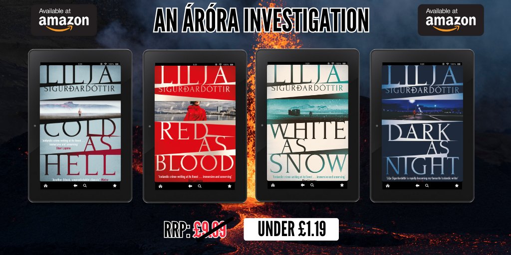 Karen Sullivan ๐บ๐ฆ๐จ๐ฆ๐ฌ๐ง (@orendabooks) on Twitter photo ๐โ๏ธ
PRICE DROP!๐
Head to #Iceland this May...
ALL of the books in @liljawiter's chilling, atmospheric, BREATHTAKINGLY tense ADDICTIVE รrรณra Investigation #Series, t <a href="/graskeggur/">Quentin Bates</a> & L. Garcia are on #SALE!
โ๏ธ amzn.to/3StkX6Z
#BookTwitter #CrimeFiction #Translation ๐โ๏ธ
PRICE DROP!๐
Head to #Iceland this May...
ALL of the books in @liljawiter's chilling, atmospheric, BREATHTAKINGLY tense ADDICTIVE รrรณra Investigation #Series, t <a href="/graskeggur/">Quentin Bates</a> & L. Garcia are on #SALE!
โ๏ธ amzn.to/3StkX6Z
#BookTwitter #CrimeFiction #Translation