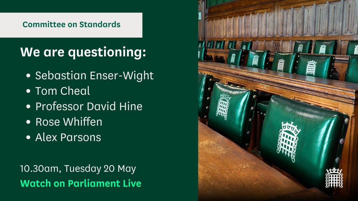 Standards Committee tweet media