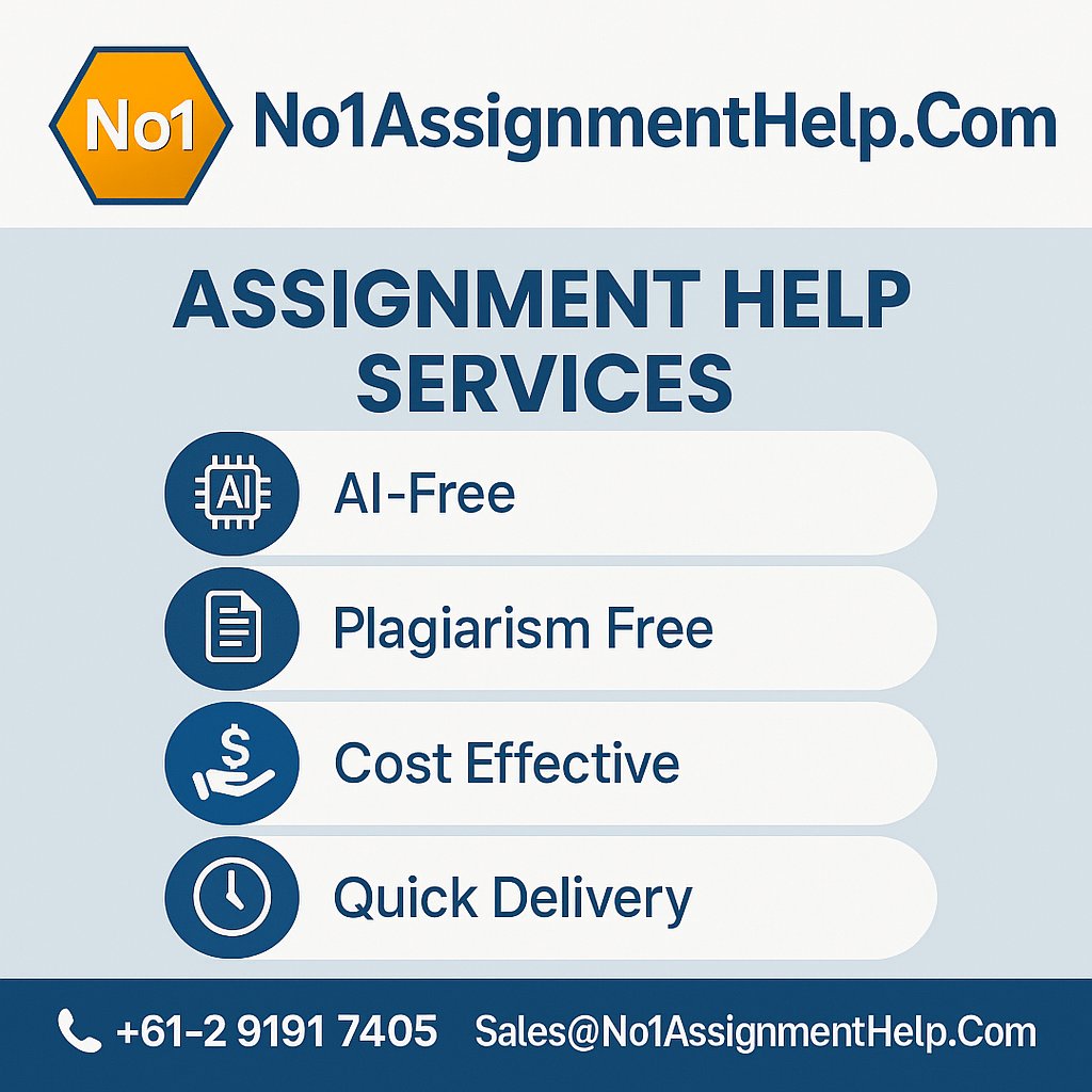 au_assignment's tweet image. Don’t wait for the last-minute panic! Subscribe now to No1AssignmentHelp.com for expert assignment writing services. Get timely, high-quality support from professionals and stay stress-free. Act early, stay ahead — success starts with smart planning! 
no1assignmenthelp.com/au/