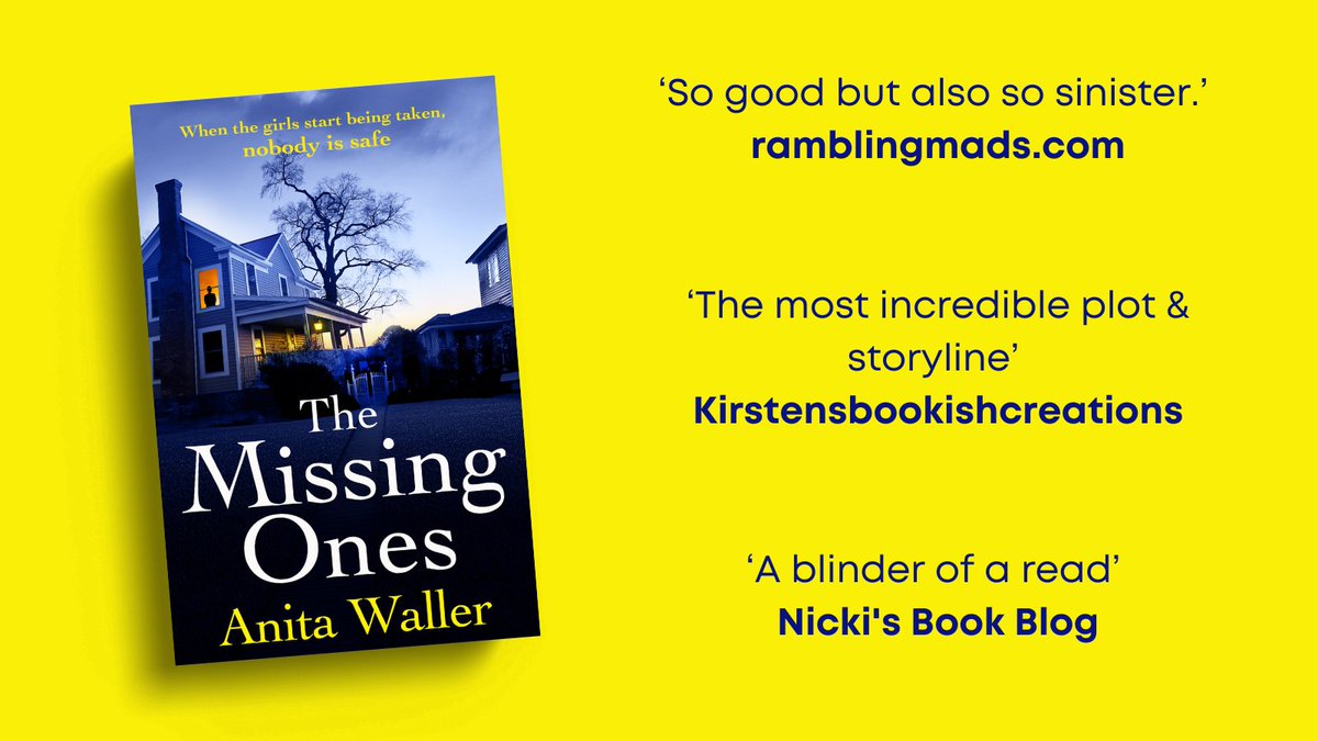 BoldwoodBooks's tweet photo. Thank you to @ramblingmads, @nickisbookblog and kirstensbookishcreations for their recent reviews on #TheMissingOnes by Anita Waller #blogtour 

Buy now ➡️ https://t.co/Eprjqet7oo https://t.co/JphtsHxCye