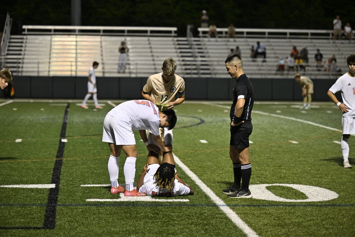 A little late on posting, but congratulations to Riverside on a well played match.  While not the outcome we wanted, this picture captures sportsmanship on the highest level.  Well done!

Onward and upward.