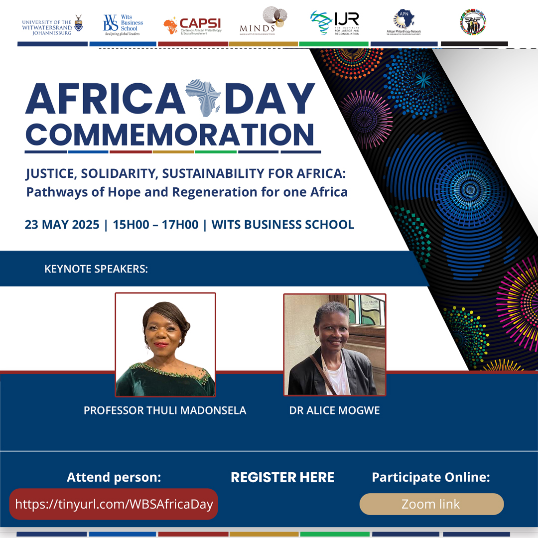 Kamala Dickson (@itskamala) on Twitter photo Join <a href="/_IJR_/">The Institute for Justice and Reconciliation #IJR</a> <a href="/SAYoF_Official/">Southern Africa Youth Forum (SAYoF)</a> <a href="/capsi_africa/">CAPSI: Centre African Philanthropy & Social Invest</a> <a href="/InfoAPN/">African Philanthropy Network</a> for a high-level event on Africa Day Commemoration 2025. Justice, Solidarity, Sustainability for Africa: Pathways of Hope and Regeneration for one Africa
📍Wits Business School, May 23
zoom.us/webinar/regist…
#AfricaDay2025 Join <a href="/_IJR_/">The Institute for Justice and Reconciliation #IJR</a> <a href="/SAYoF_Official/">Southern Africa Youth Forum (SAYoF)</a> <a href="/capsi_africa/">CAPSI: Centre African Philanthropy & Social Invest</a> <a href="/InfoAPN/">African Philanthropy Network</a> for a high-level event on Africa Day Commemoration 2025. Justice, Solidarity, Sustainability for Africa: Pathways of Hope and Regeneration for one Africa
📍Wits Business School, May 23
zoom.us/webinar/regist…
#AfricaDay2025