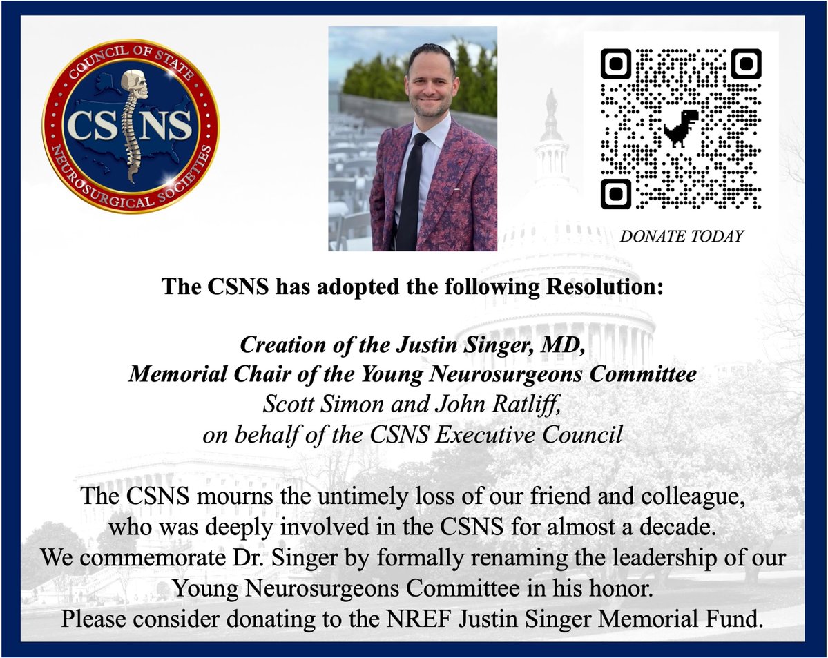 Donate to the NREF Justin Singer Memorial Fund at nref.org/justin-singer-…