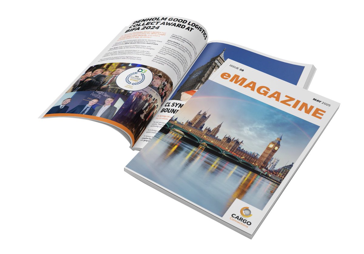 CargoRachel's tweet photo. Welcome to the May 2025 issue of the Cargo Connections eMagazine!

https://t.co/UoRshL6Vir

#cargoconnections #freightforwarding #cargo #freight #logistics #network #networking #freightnetwork #airfreight #shipping #seafreight #oceanfreight #newsletter #eMagazine https://t.co/VkQdbXKz1h