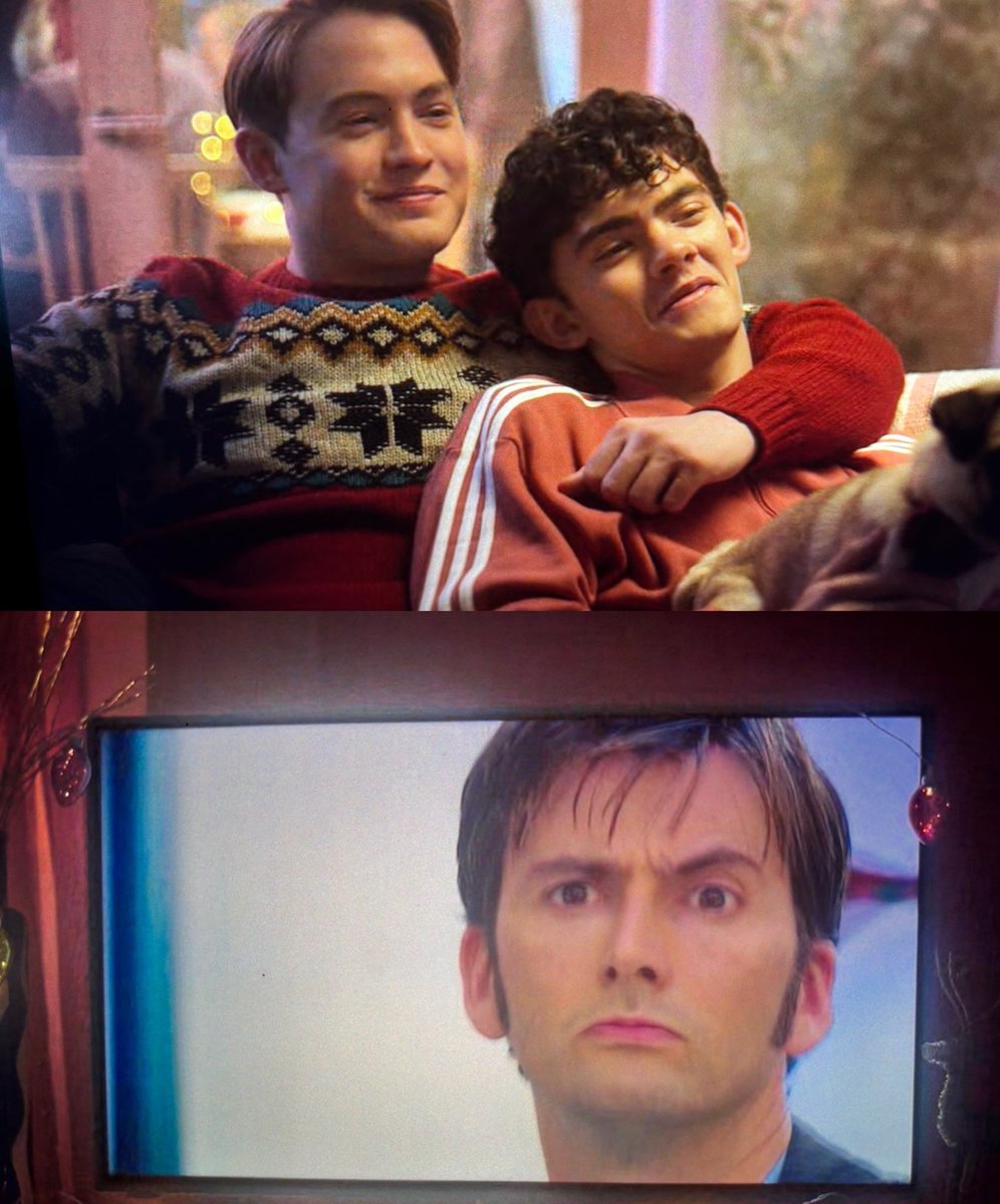 NICK FROM HEARTSTOPPER HAVING A CRUSH ON DAVID TENNANT I CAN'T 😭