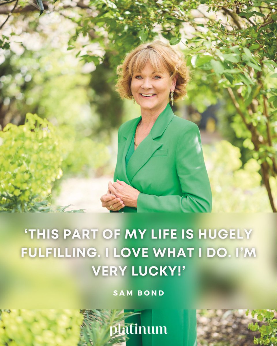 "Later life is hugely fulfilling" 💗

For our June cover, actress Sam Bond speaks to Gemma Calvert about how her career soared post 50, supporting Queen Camilla, and a secret appreciation for Jude Law in leather trousers!

Read the interview today and shop the issue - out now!