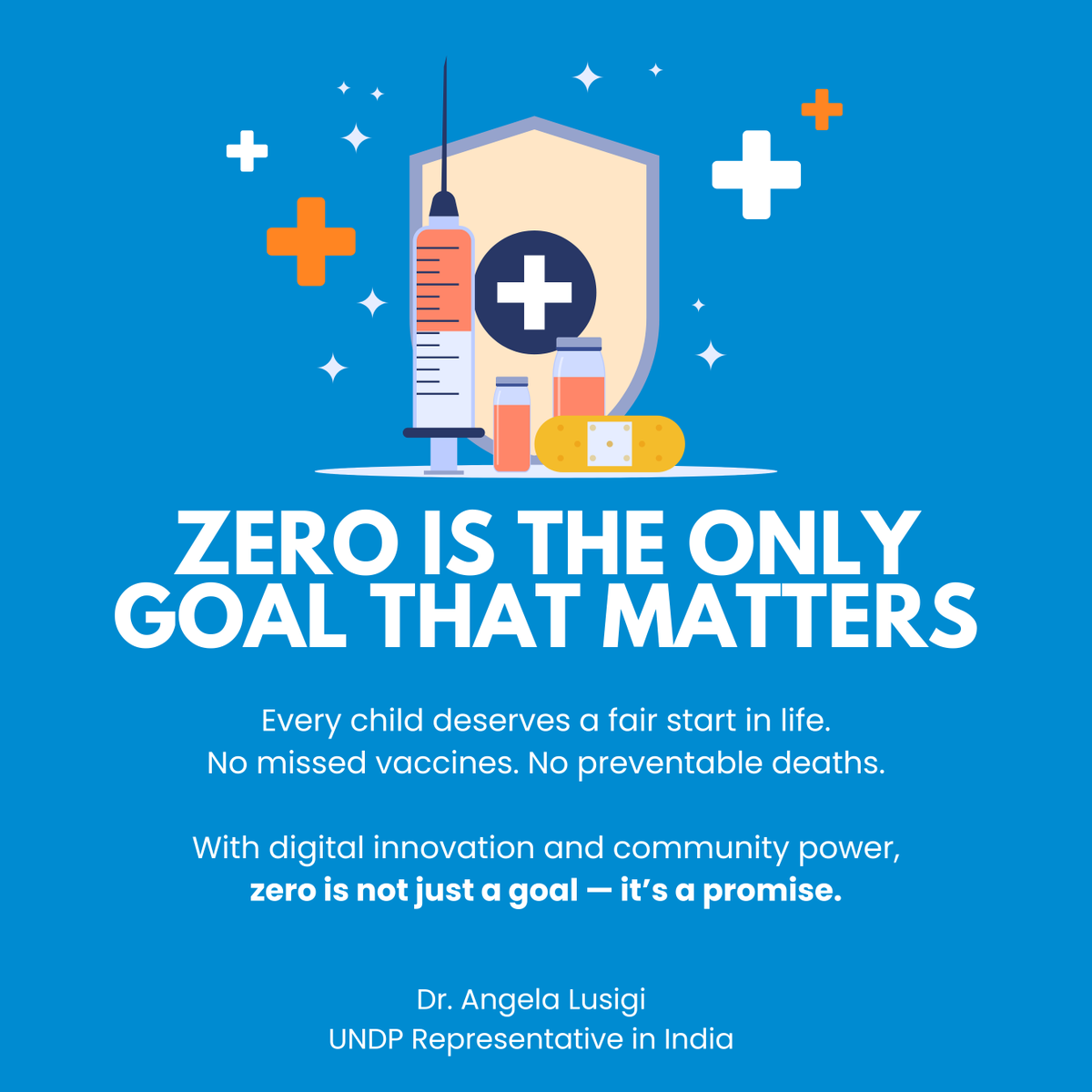 angelalusigi's tweet image. Zero isn’t just a number — it’s a promise.
 💉No missed doses
 🧒🏽No preventable deaths
 🌍No child left behind
India's bold innovations like #UWIN &amp;amp; #eVIN are helping make that future real. ⏩bit.ly/44KIWGq
#VaccinesWork #WorldImmunisationWeek #HealthForAll #PublicHealth