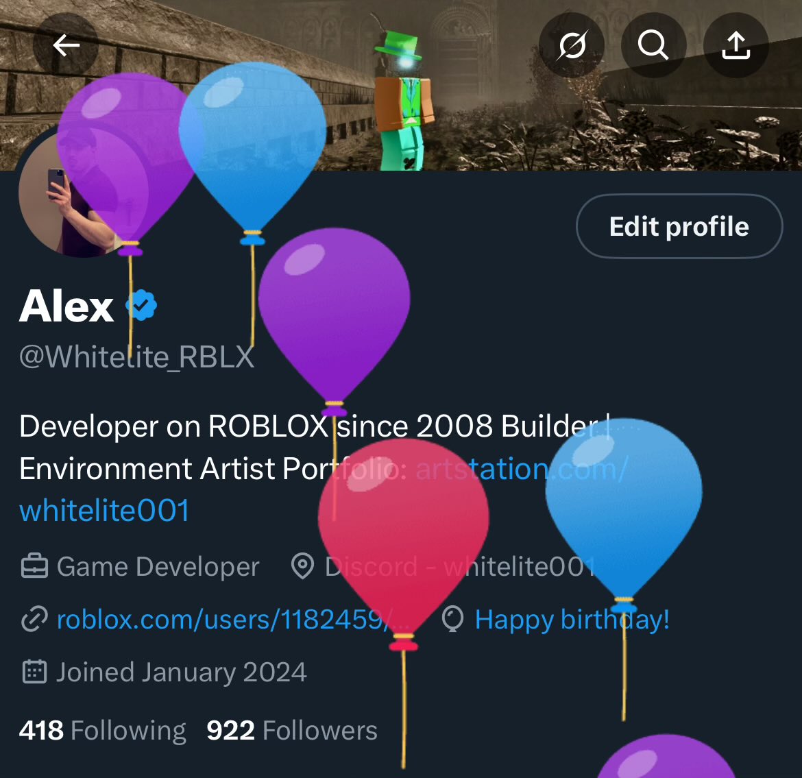 Alex tweet media