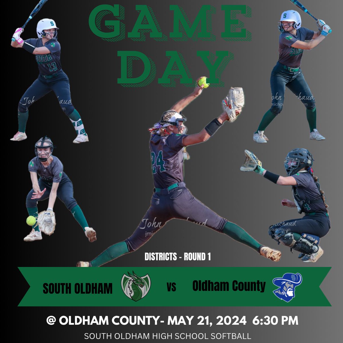 Come out and support your Lady Dragons tonight as they take on Oldham County in District Semi Finals! 

📢 It’s Game Day‼️
🆚 Oldham County 
⏰ Varsity 6:30
📍@ Oldham County High School 
🎟️ @ go fan -gofan.co/event/3623446?…
📊 web.gc.com/teams/AIeTHtLC…
#GoDragons🐉