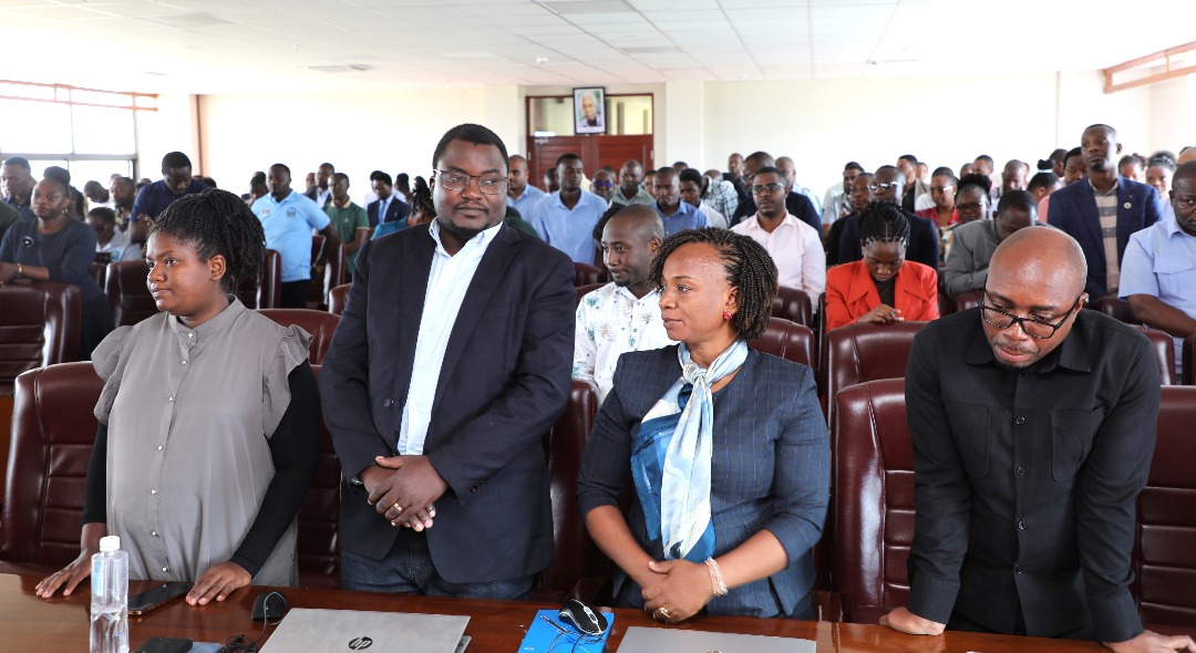 Watalaamu kutoka Ofisi ya Rais – Menejimenti ya Utumishi wa Umma na Utawala Bora waanza rasmi mafunzo ya Uandaaji wa Daftari la Huduma za Serikali katika Ukumbi wa Mikutano wa Wizara ya Maji, jijini Dodoma.