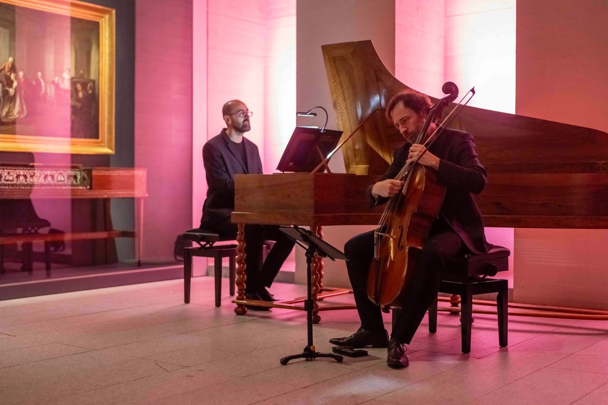 PatrimNacional's tweet photo. 🎼Este fin de semana, #LaGalería se transformó en un gran escenario musical para 3 agrupaciones de primer orden: #DolceRima, #CollegiumMusicumMadrid y #LaRitirata.

Los próximos #microconciertos tendrán lugar los días 27 y 28 de junio. ¡Atentos! 👀 https://t.co/4cZHvvBzvG
