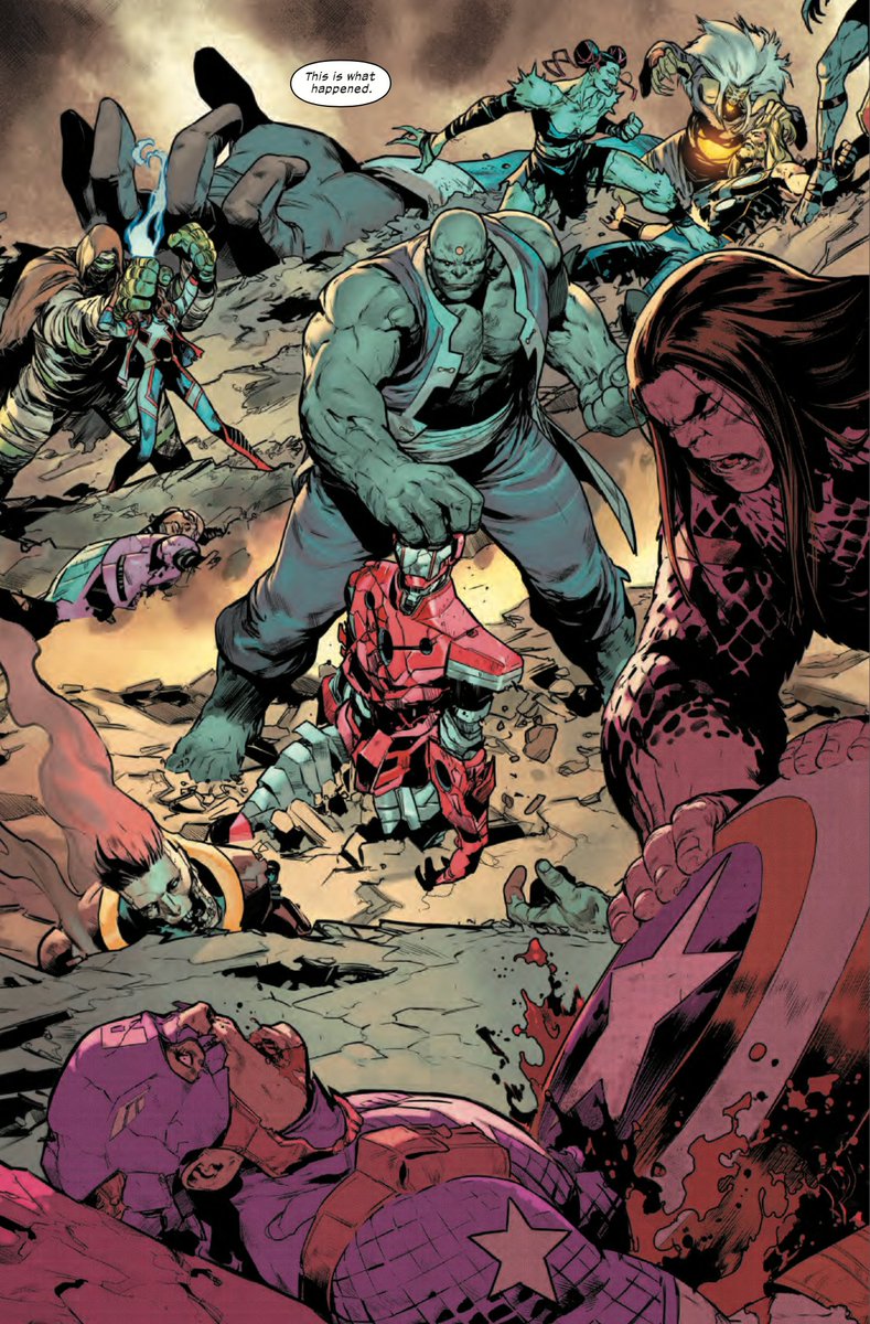 Deniz Camp (@denizcamp) on Twitter photo Ultimates 12 is this week! If you'v read the solicits, you know this and issue 13 are turning points for the series.
Six months remaining...
<a href="/juanmfrigeri/">Juan M Frigeri</a> <a href="/Toonfed/">Federico Blee</a> Ultimates 12 is this week! If you'v read the solicits, you know this and issue 13 are turning points for the series.
Six months remaining...
<a href="/juanmfrigeri/">Juan M Frigeri</a> <a href="/Toonfed/">Federico Blee</a>