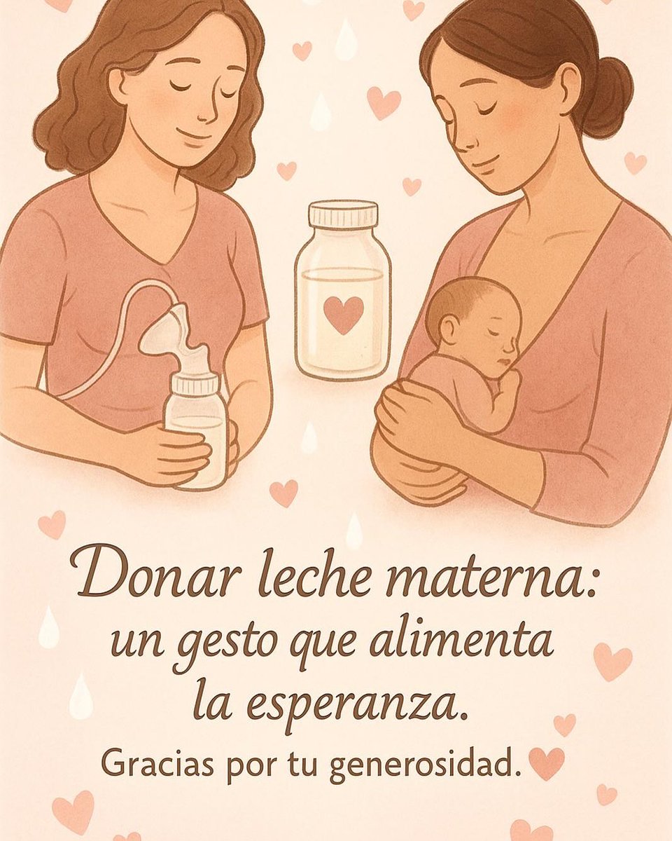 AEbancosleche's tweet photo. 1️⃣9️⃣mayo día Mundial de la donación de Leche Materna. #donarlechematerna #donarlechedonarvida #bancolechematerna 🏩 https://t.co/utBSvma4nf