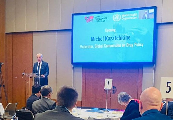 The Global Commission on Drug Policy (GCDP) (@globalcdp) on Twitter photo "We will not go back to where we were before and we all have to put our efforts together to co-design a new approach that needs to be country-led, primarily, rather than top-down from the international system" - Commissioner <a href="/Kazatchkine/">Michel Kazatchkine</a>, at today’s inter-ministerial dialogue, "We will not go back to where we were before and we all have to put our efforts together to co-design a new approach that needs to be country-led, primarily, rather than top-down from the international system" - Commissioner <a href="/Kazatchkine/">Michel Kazatchkine</a>, at today’s inter-ministerial dialogue,