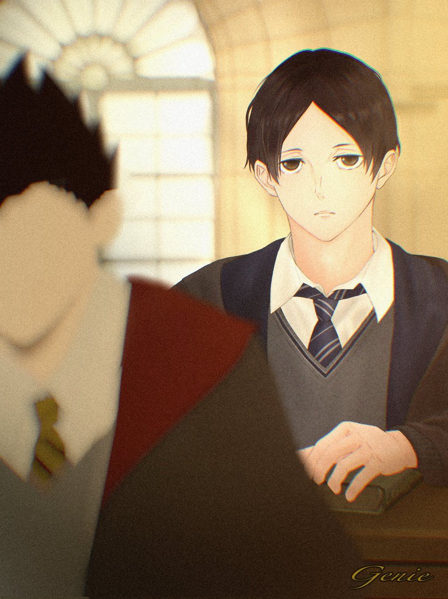 国見くん　×　ハリポタ
※ついでに金田一、扱い雑でごめんね

pixivに画像追加って、有料会員じゃないと出来ないんだ～…
登録しようかなぁ

#ハイキュー
#ハイキュー絵描きさんと繋がりたい 
#ハリポタパロ
#パロ
#ハリポタ
#絵描きさんと繋がりたい 
#絵描きさんフォロバ１００