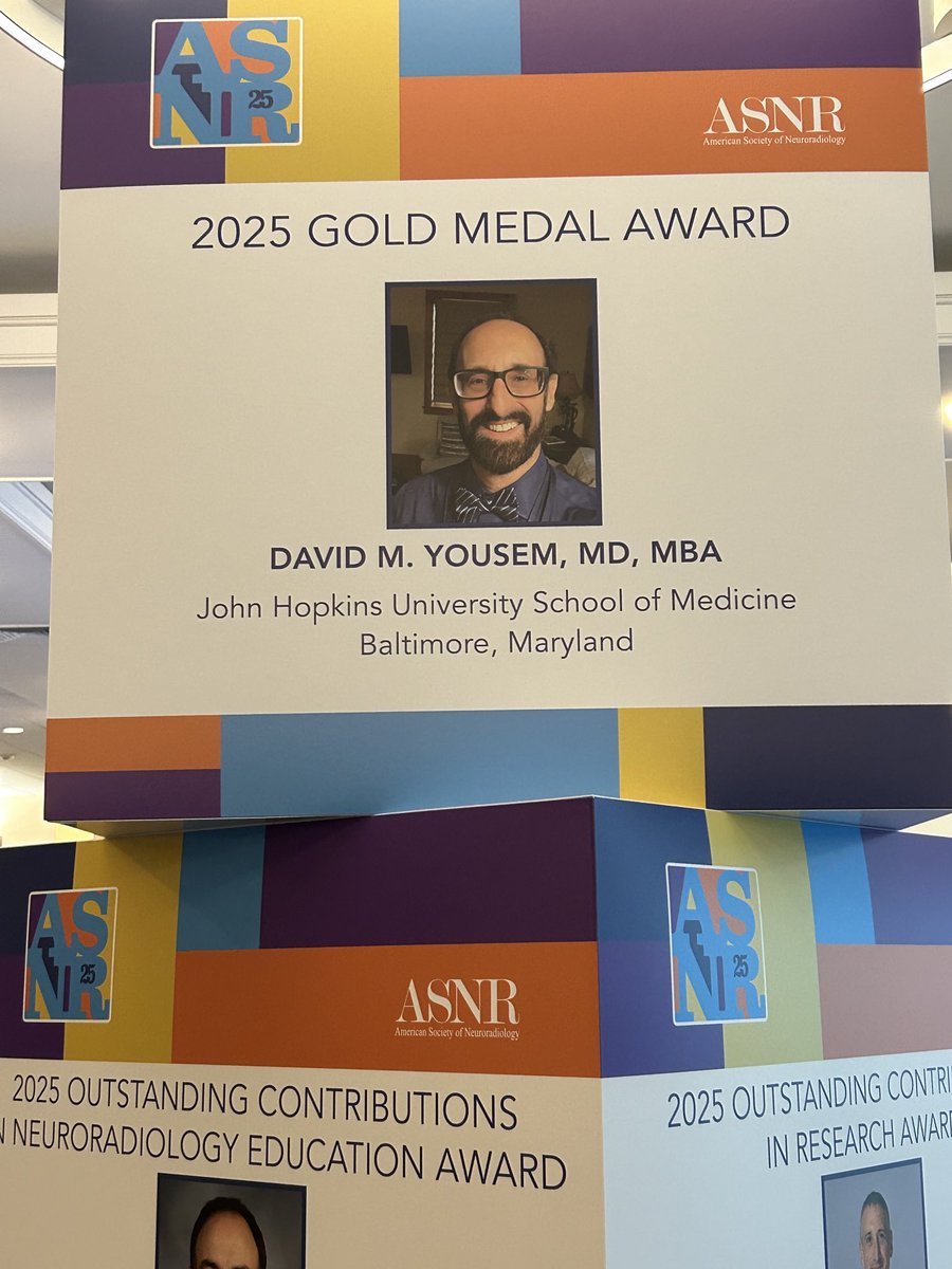 Pamela Johnson (@pamelajohnsonmd) on Twitter photo Kudos to my BFF, mentor and colleague <a href="/dyousem1/">David Yousem</a> for winning the <a href="/TheASNR/">The American Society of Neuroradiology</a> gold medal and inspiring us to go above and beyond in everything we do. <a href="/yoshimianzai/">Yoshimi Anzai</a> <a href="/JennyKHoang/">Dr Jenny Hoang</a> <a href="/hsairmd/">Haris Sair</a> Kudos to my BFF, mentor and colleague <a href="/dyousem1/">David Yousem</a> for winning the <a href="/TheASNR/">The American Society of Neuroradiology</a> gold medal and inspiring us to go above and beyond in everything we do. <a href="/yoshimianzai/">Yoshimi Anzai</a> <a href="/JennyKHoang/">Dr Jenny Hoang</a> <a href="/hsairmd/">Haris Sair</a>