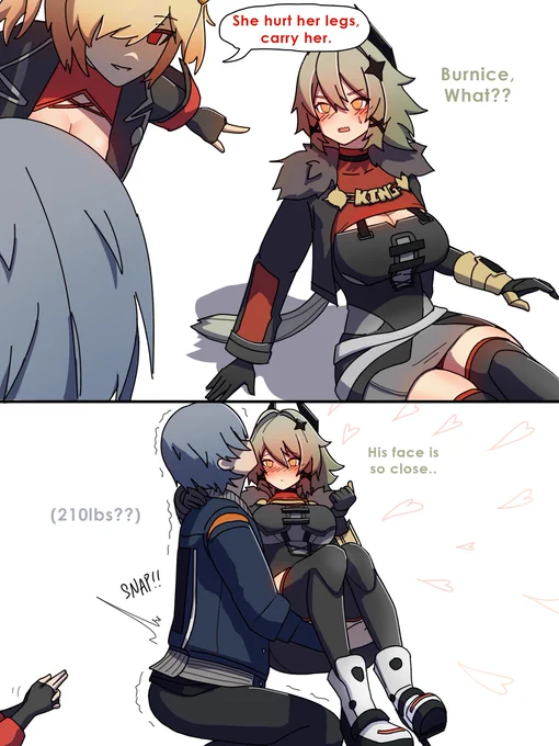 Burnice is actually quite loyal to Caesar 😌
#zzzero 