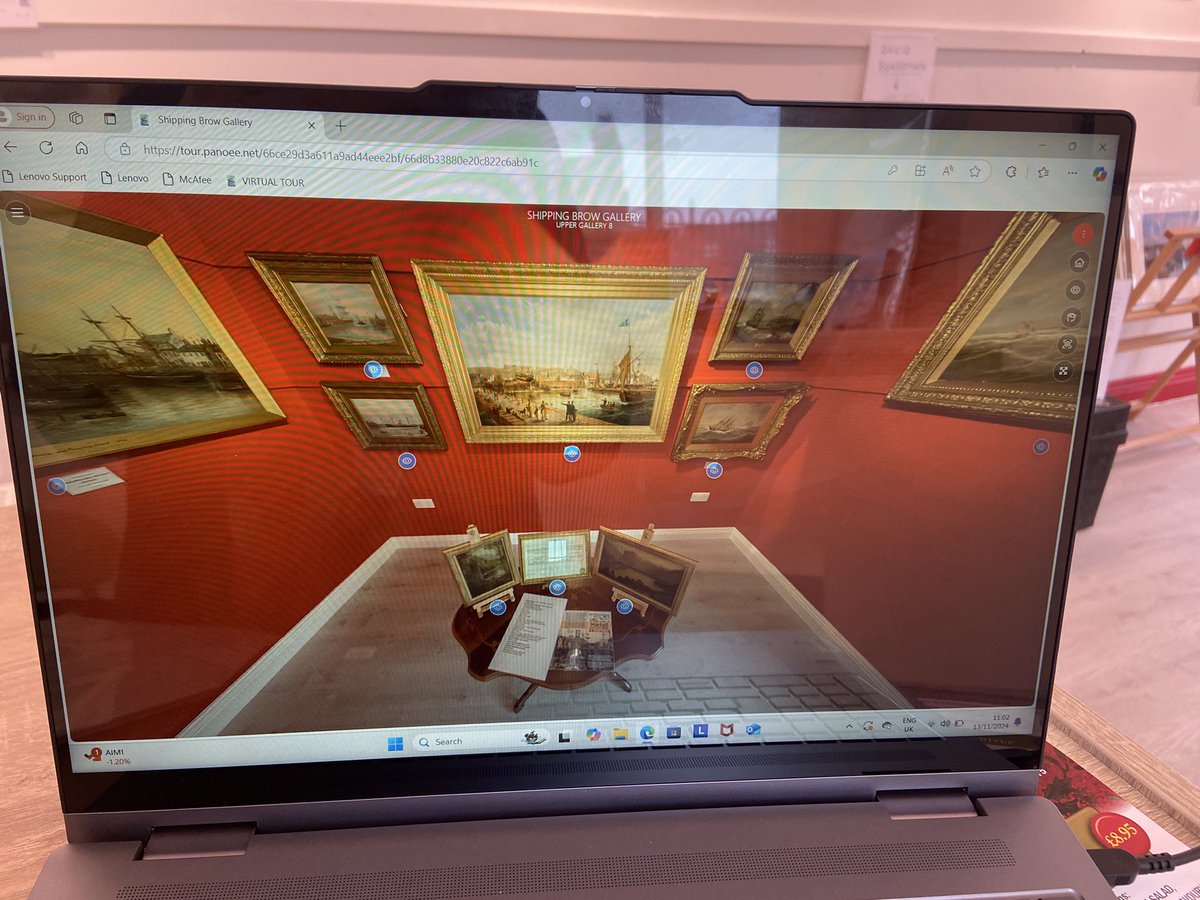 ShippingBrow's tweet photo. Changing exhibitions and a permanent collection #PercyKelly #WilliamMitchell Wednesday-Sunday 11-4 #ArtistInResidence @CumberlandCoun @ace_national https://t.co/EsTIbKXoQq