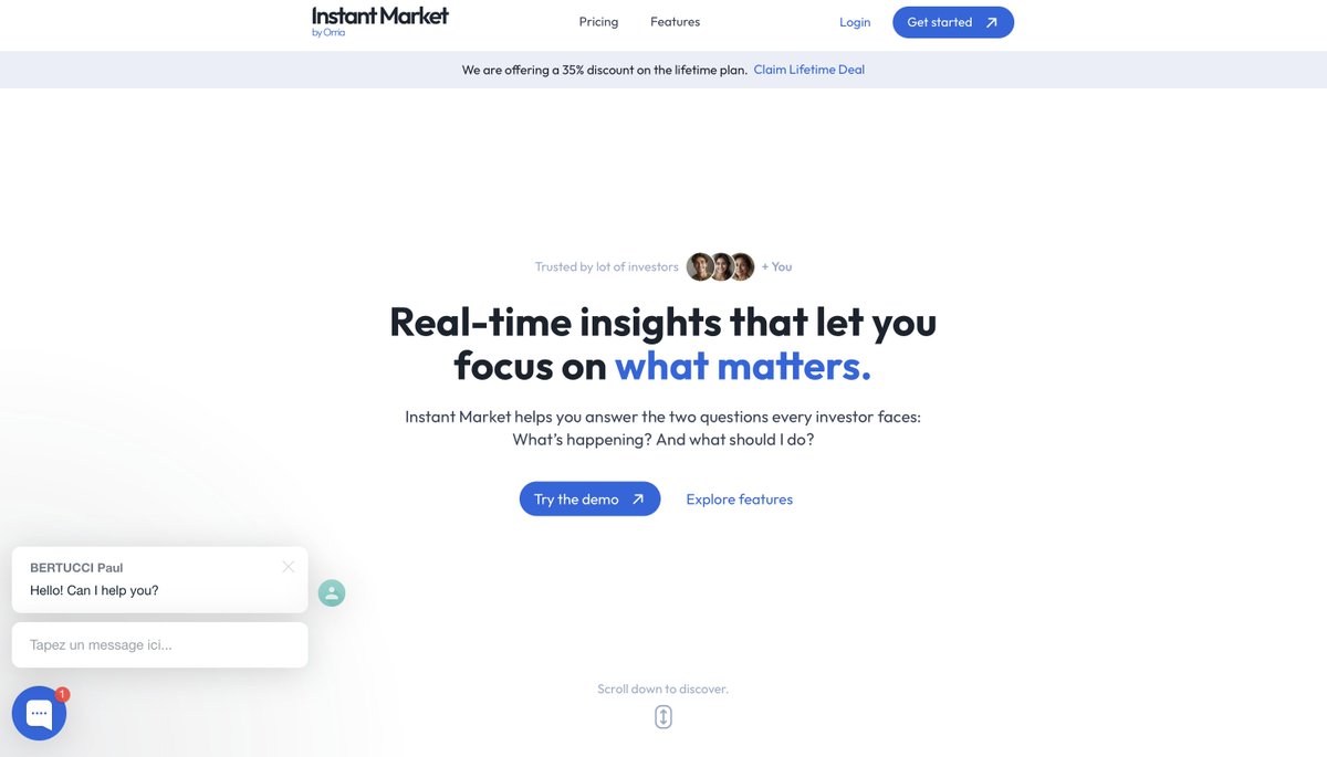 Orriaapp's tweet photo. 📢 Petite update sur Instant Market 🌍

L’app avance bien, on est contents de la tournure que ça prend.

– Le design est quasiment terminé
– On a intégré pas mal de données économiques vraiment utiles
– On a repensé la structure autour de 3 onglets clairs :
 • Données macro
 • News filtrables
 • Calendrier économique

Le but reste le même : permettre à n’importe qui de comprendre l’état de l’économie en 2 minutes, sans se perdre dans 15 sources.

On prévoit aussi une offre pour les pros de la finance, pour aller plus loin et leur faire gagner un temps précieux.

L’IA n’est pas encore là, mais c’est en chemin.

On fait au mieux pour sortir la première app d’Orria très bientôt.

#buildinpublic #startup #saas #macro #finance #Orria