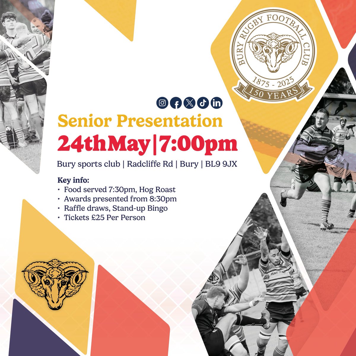 Senior Presentation | 24th May | 1900