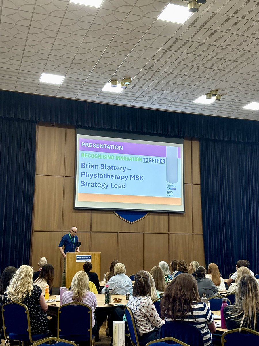Fiona Mackie (@physiofee) on Twitter photo Well done to <a href="/slattb87/">Brian Slattery</a> presenting about <a href="/MSKLanPhysio/">NHS Lanarkshire MSK Physiotherapy</a> CAD days at Recognising Innovatiom Together 👏🏼 #ahpinnovate25 Well done to <a href="/slattb87/">Brian Slattery</a> presenting about <a href="/MSKLanPhysio/">NHS Lanarkshire MSK Physiotherapy</a> CAD days at Recognising Innovatiom Together 👏🏼 #ahpinnovate25