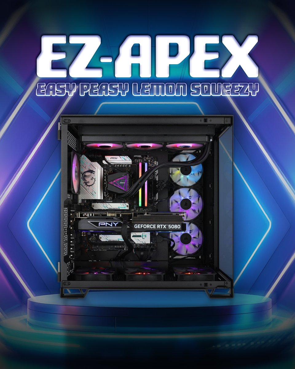 ez_store_FR's tweet photo. EZ-Apex : La machine taillée pour l’élite🚀
⚙️ Ryzen 7 9800X3D
🎮 PNY RTX 5080
⚡ 32 Go de RAM DDR5 + SSD NVMe 2 To
🛠️ Assemblé et testé par EZ-Store
Plus d'infos ici : https://t.co/ntT0bffw5y
#pcgamer #gaming #setup #EZstore #RTX5080 https://t.co/l6YY9bsO92