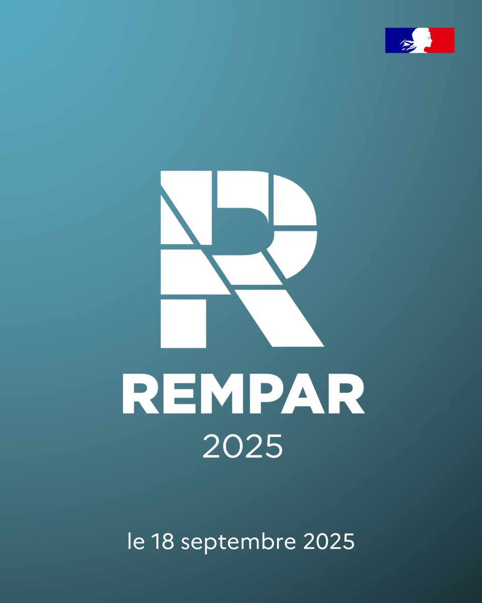 #REMPAR25 | 🔔 Compte-tenu de la forte demande, l'ANSSI prolonge jusqu'au 12 juin les inscriptions à l'exercice massifié.

🔗 cyber.gouv.fr/actualites/rem…